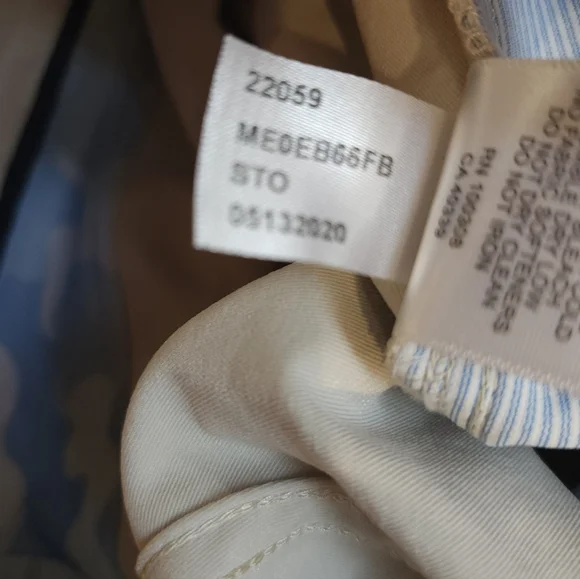 Peter Millar Eb66 Mens Golf Pants Size 35 × 32 Tan Performance - Picture 8 of 8